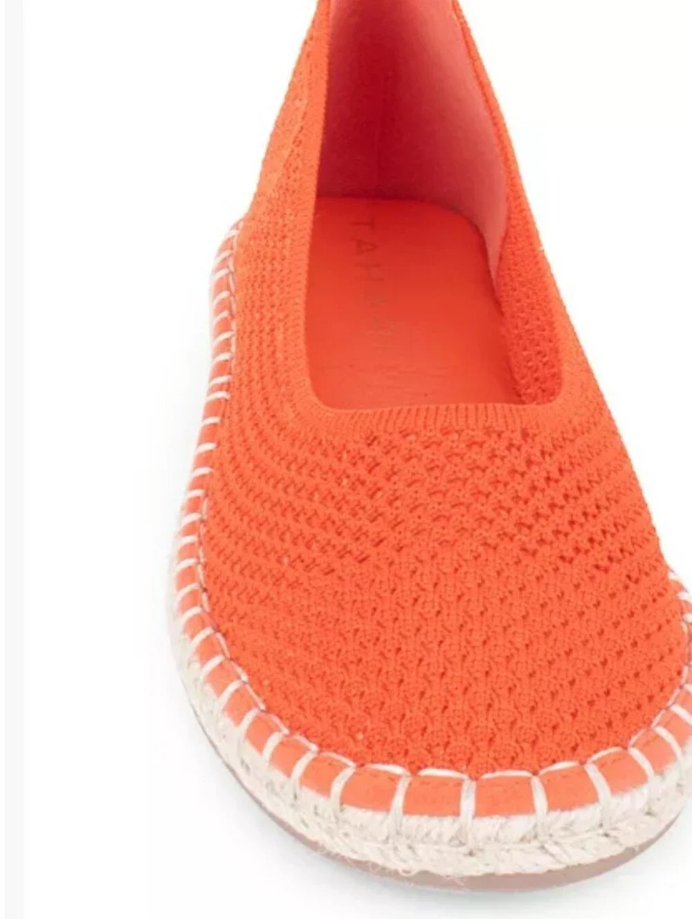 Tahari Juniper Slip-On Espadrille Flats- Poppy